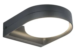 LED Wandlampe Anthrazit Aluminium IP54 B:16 cm blendarm