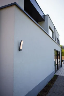 LED Wandlampe Anthrazit H:31,1 cm 1200 lm IP54 dimmbar