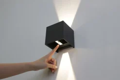 LED Wandlampe Außen Anthrazit Up Down IP54 3000 K 6 W