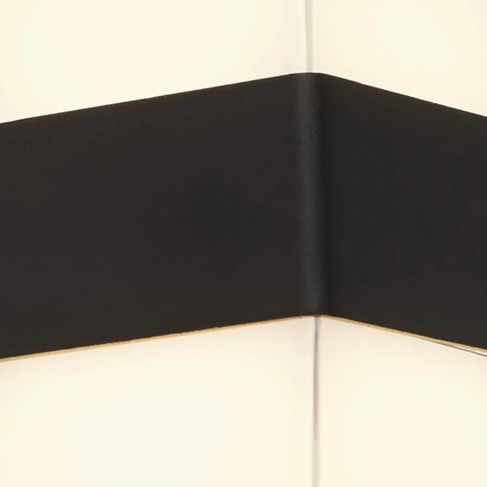 LED Wandlampe außen Up Down IP44 Schwarz Weiß 3000 K