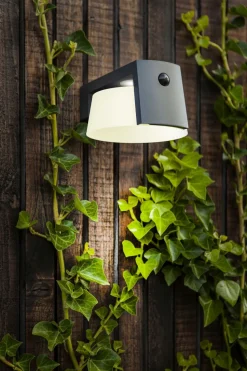 LED Wandlampe Bewegungssensor Aluminium B:16 cm IP44