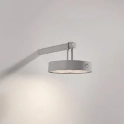 LED Wandlampe Dimmer Touch Schalter IP44 2700 K Greige