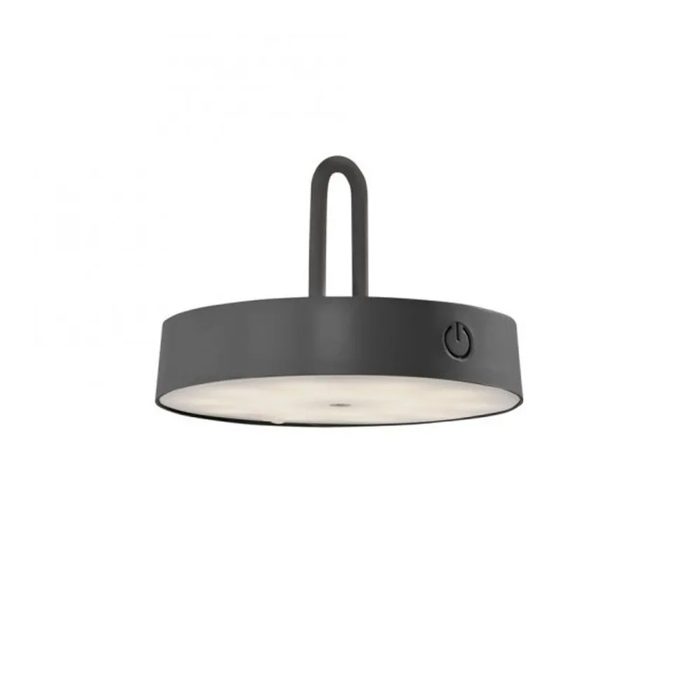 LED Wandlampe Dimmer Touch Schalter IP44 130 lm Schwarz