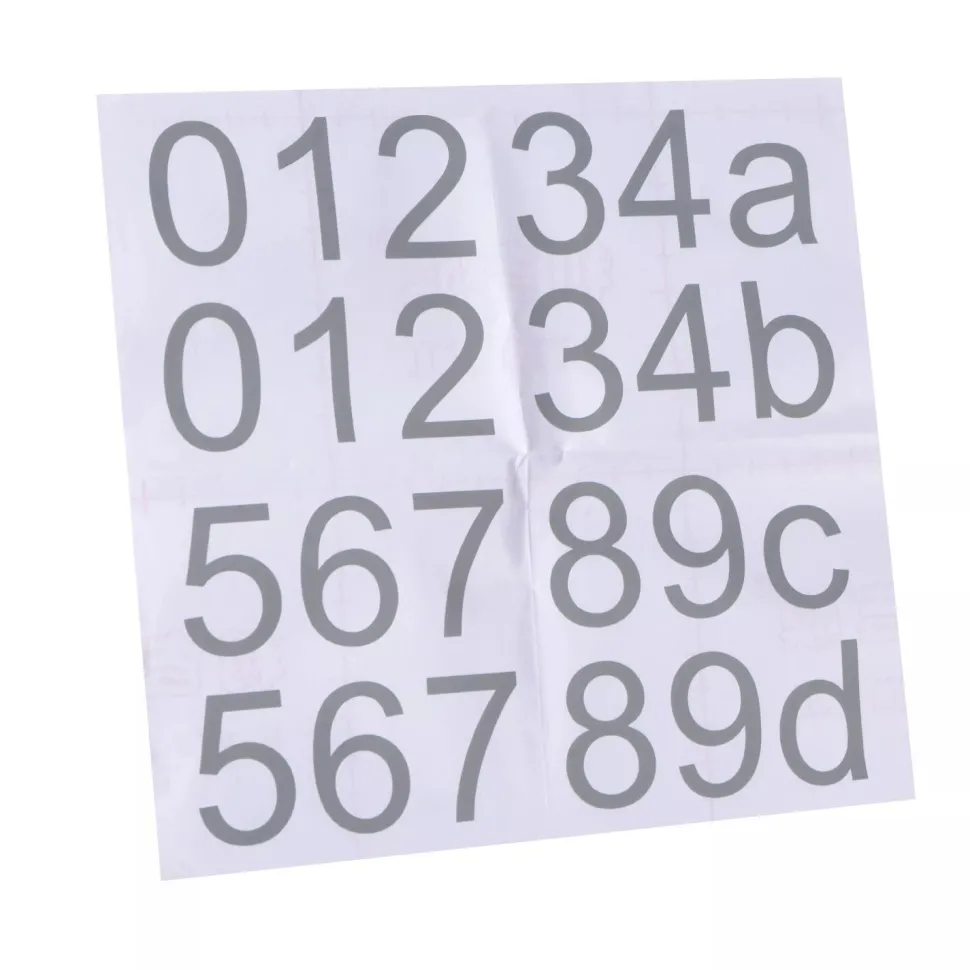 LED Wandlampe Hausnummer Aluminium Schwarz IP54 3000 K