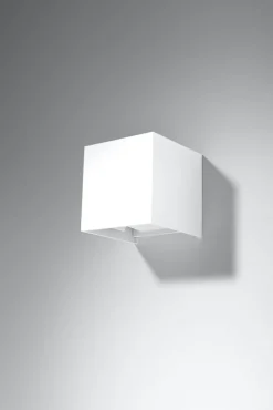 LED Wandlampe JAZZINELLE Weiß quadratisch IP54 Up Down