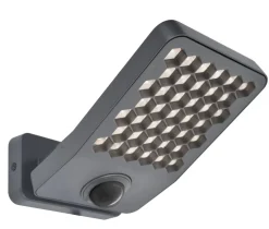 LED Wandlampe mit Bewegungsmelder 4000 K IP54 flexibel