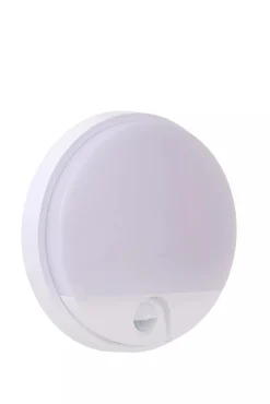 LED Wandlampe mit Bewegungsmelder Ø21 cm IP54 3000 K