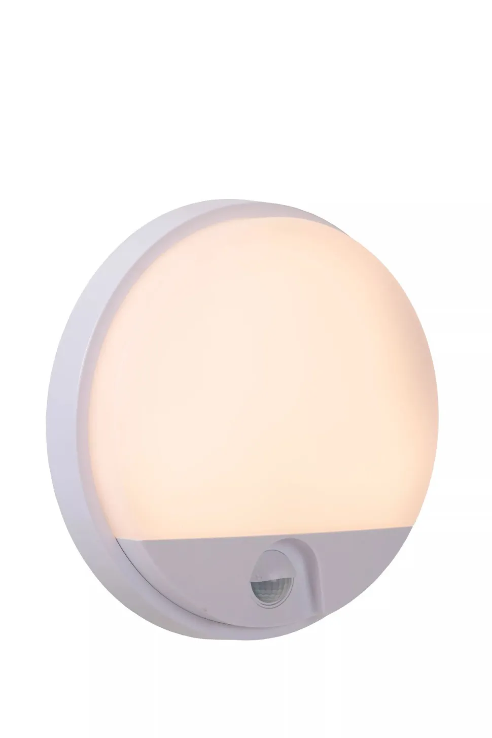 LED Wandlampe mit Bewegungsmelder Ø21 cm IP54 3000 K