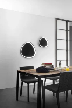 LED Wandlampe Schwarz 40 W dimmbar 3000/4000/6500 K