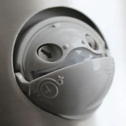 LED Wandlampe Sensor Edelstahl IP44 H:25,4 cm flach