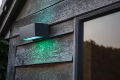 LED Wandlampe Up Down dimmbar RGB B:22 cm IP54 900 lm