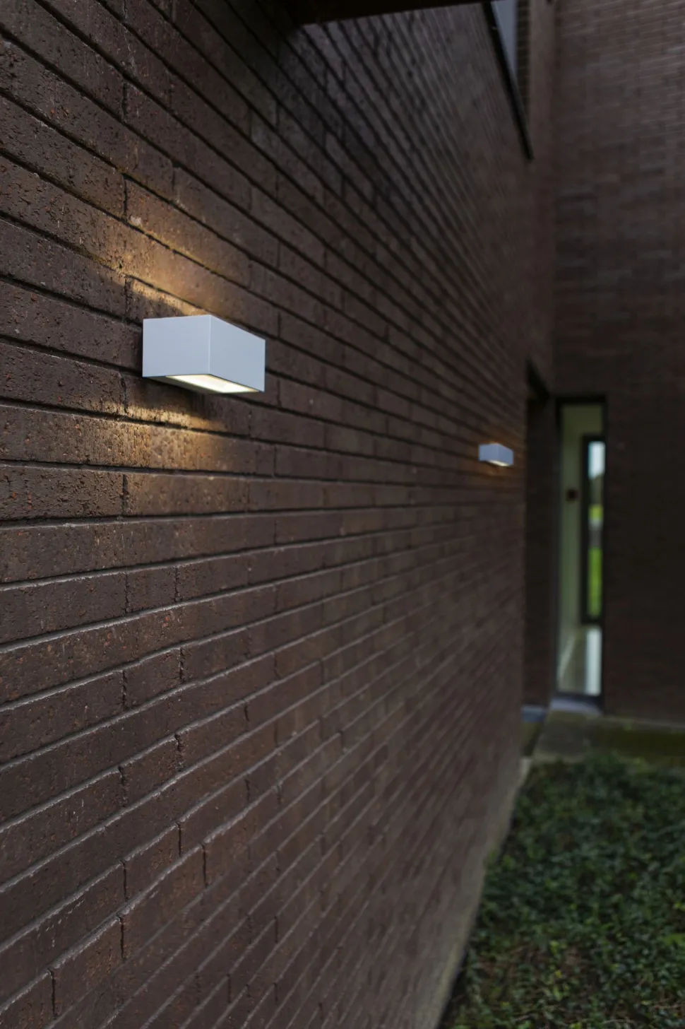 LED Wandlampe Up Down Weiß B:14 cm IP54 4000 K 10 W