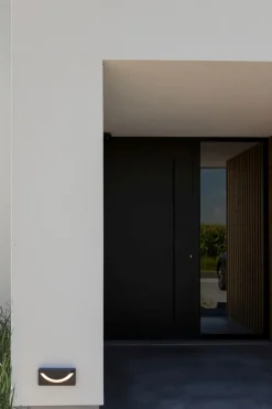 LED Wandleuchte Aluminium IP54 B:23,1 cm 3000 K 450 lm