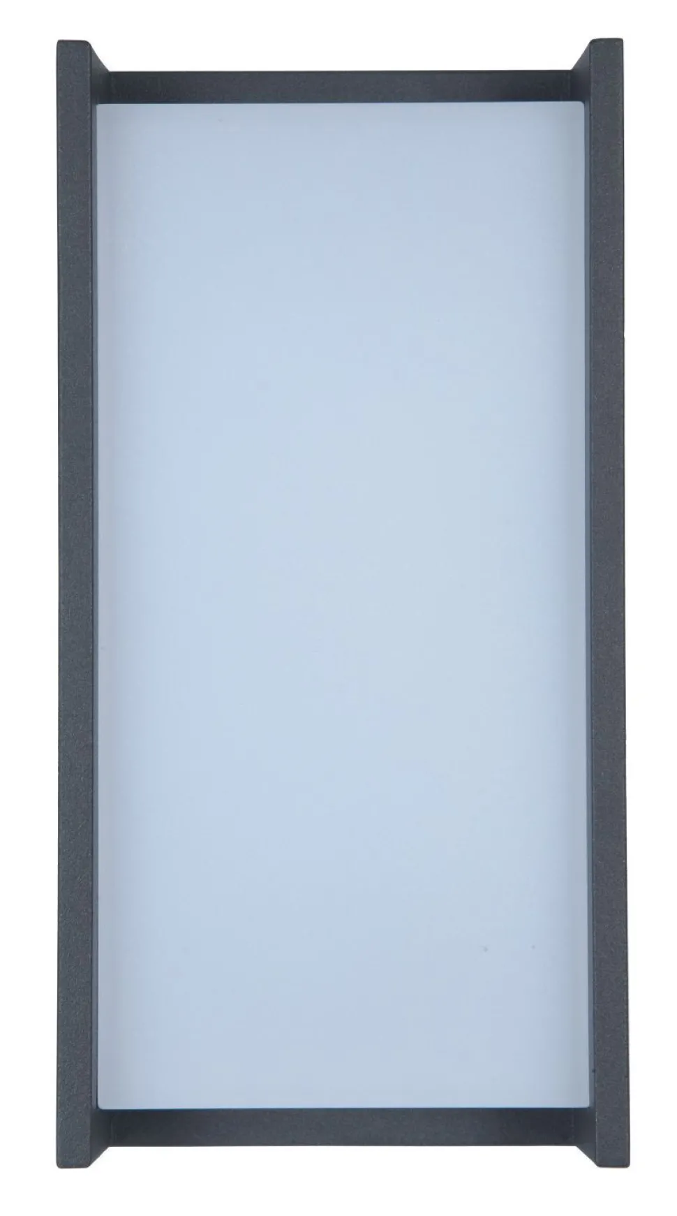 LED Wandleuchte Anthrazit IP54 blendarm BRENSOM