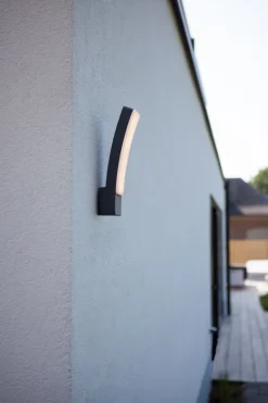 LED Wandleuchte Außen Aluminium H:31,1 cm 4000 K IP54