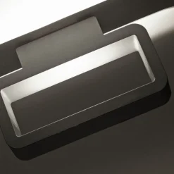 LED Wandleuchte außen Aluminium Anthrazit IP54 B:22 cm