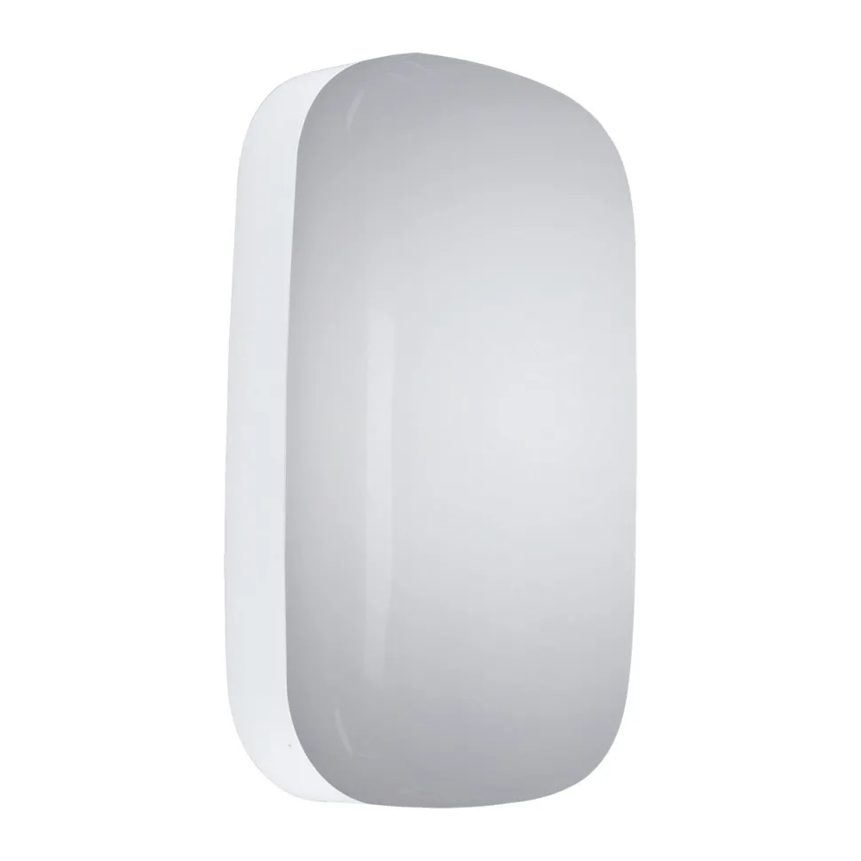 LED Wandleuchte außen Feuchtraum IP65 19,5 cm hoch Weiß