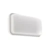 LED Wandleuchte außen IP55 23,6 cm breit Weiß