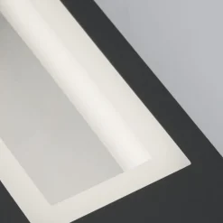 LED Wandleuchte außen IP44 Anthrazit Weiß Aluminium