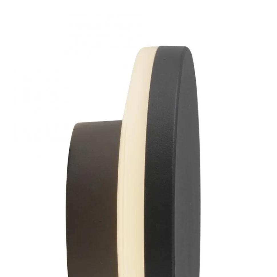 LED Wandleuchte außen Metall IP65 3000 K indirekt