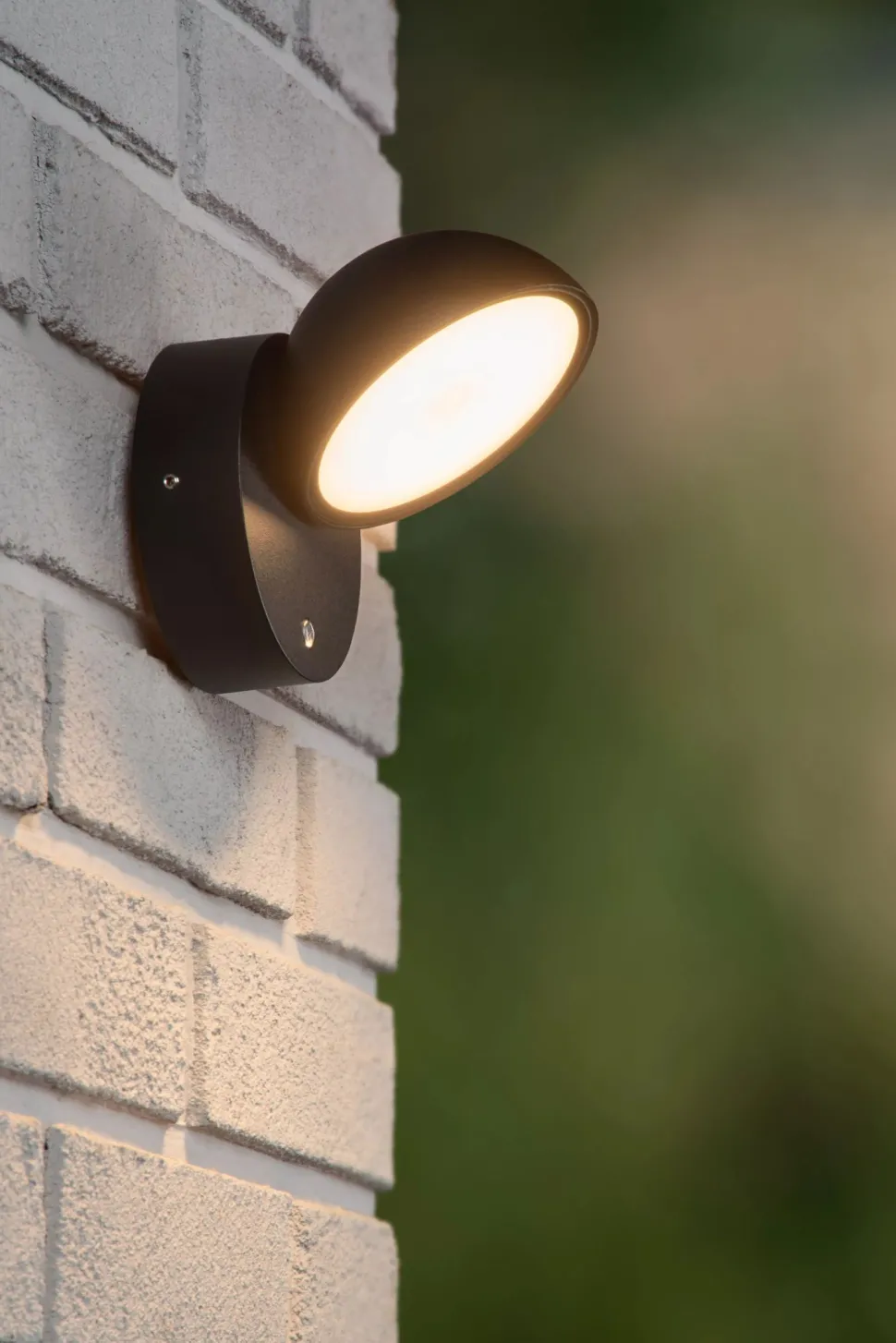 LED Wandleuchte Außen mit Bewegungsmelder Metall 3000 K