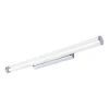 LED Wandleuchte Badezimmer 89 cm lang Chrom 3000 K 1300 lm