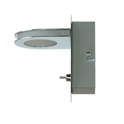 LED Wandleuchte Badezimmer 4000 K neutralweiß Chrom