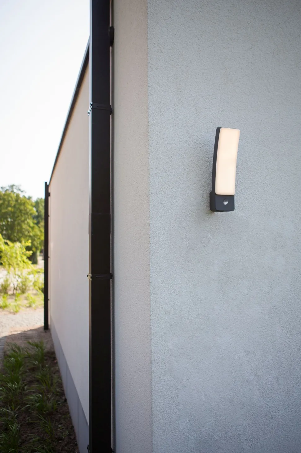 LED Wandleuchte Bewegungsmelder Aluminium 4000 K IP54