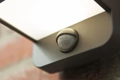 LED Wandleuchte Bewegungsmelder IP54 4000 K Aluminium