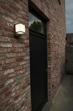 LED Wandleuchte Bewegungsmelder IP54 4000 K Aluminium