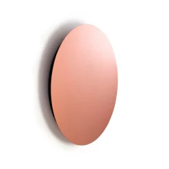 LED Wandleuchte in Kupfer matt 3000 K Metall rund Ø 35 cm