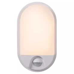 LED Wandleuchte mit Bewegungsmelder Weiß IP54 3000 K