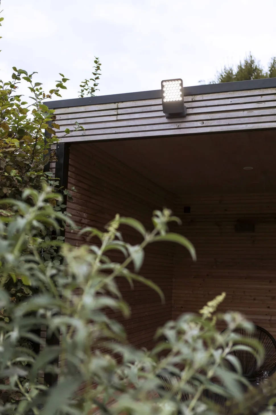 LED Wandleuchte Outdoor Anthrazit 4000 K IP54 beweglich