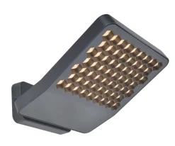 LED Wandleuchte Outdoor Aluminium 3000 K IP54 beweglich