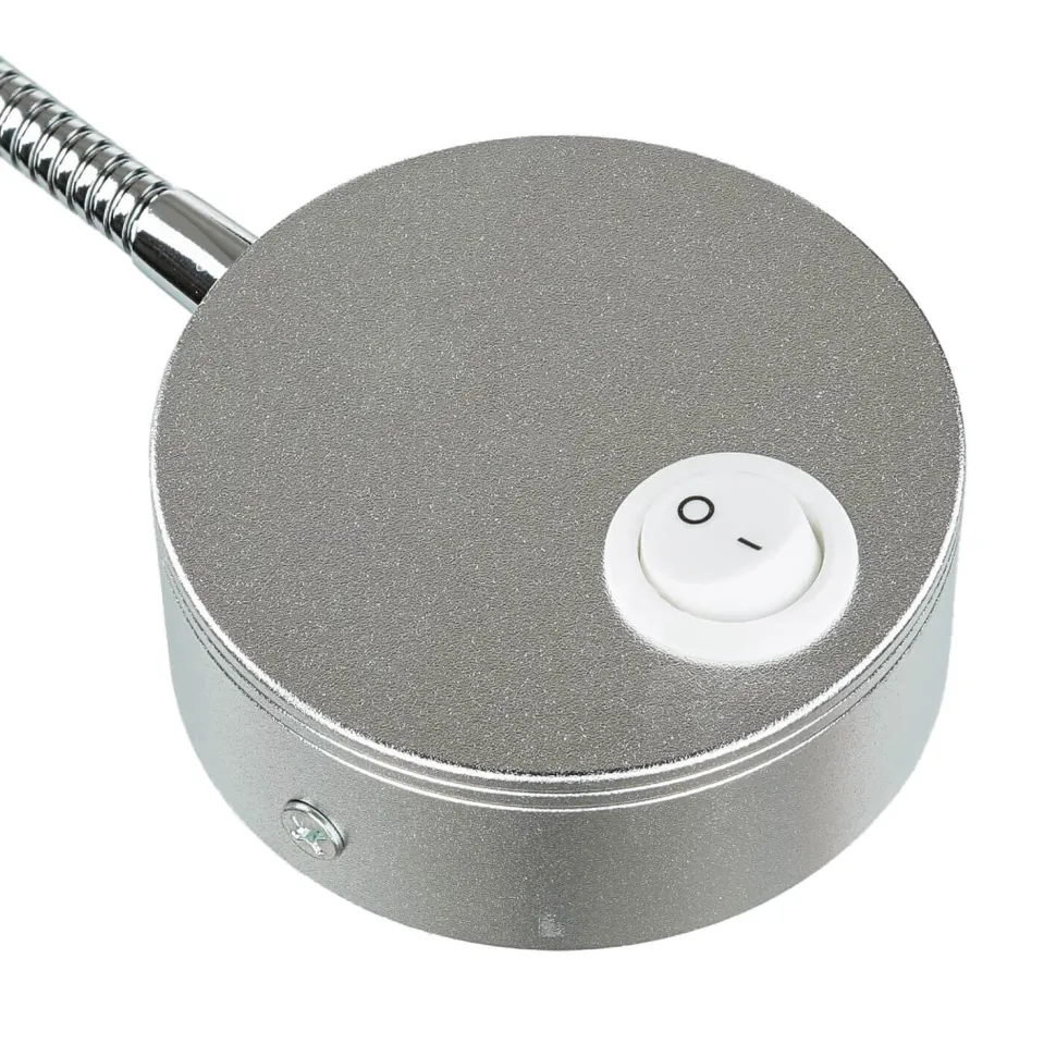 LED Wandleuchte Schalter 4400K Schwanenhals flexibel JAN