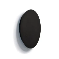 LED Wandleuchte Schwarz Metall flach 3000K 640lm