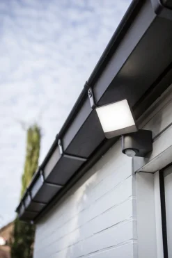 LED Wandleuchte Sensor H:18 cm IP44 5000 K flexibel