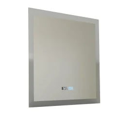 LED Wandspiegel mit Licht dimmbar IP44 38 W B:60 cm