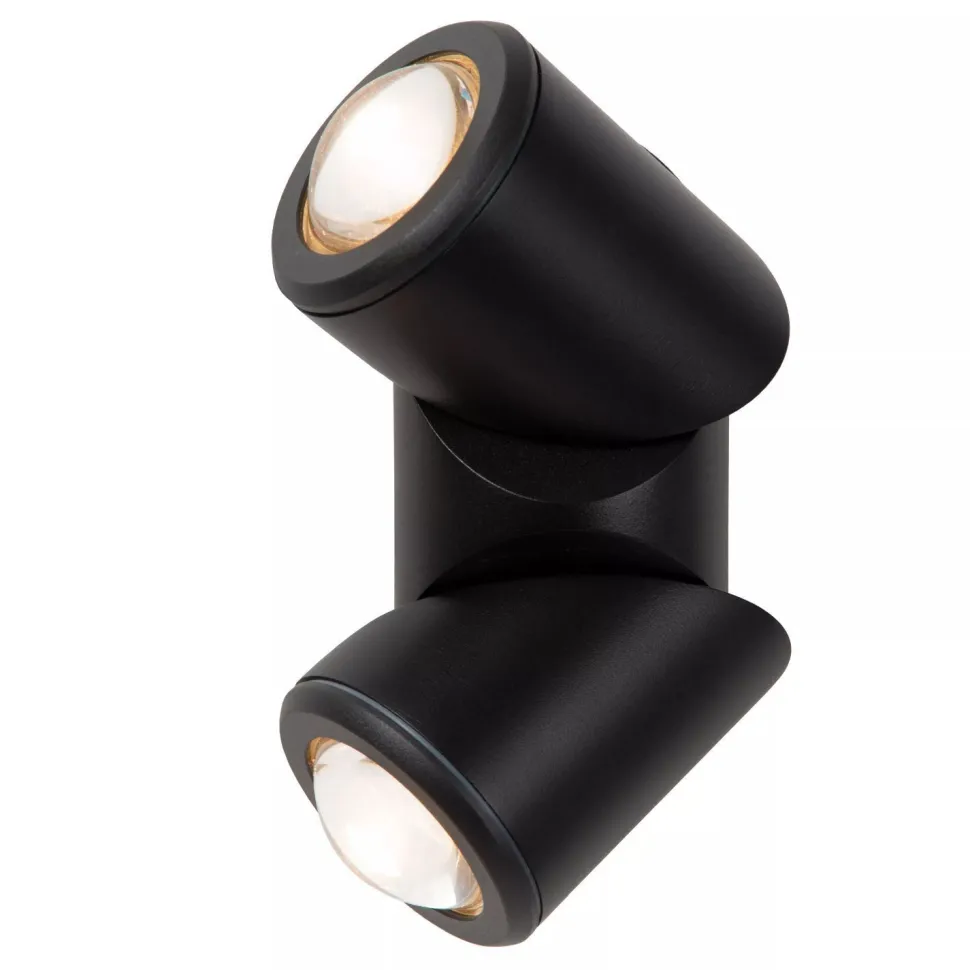 LED Wandstrahler Aluminium 2-flammig IP65 verstellbar