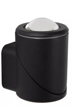 LED Wandstrahler Aluminium Schwarz 2700 K IP65 flexibel