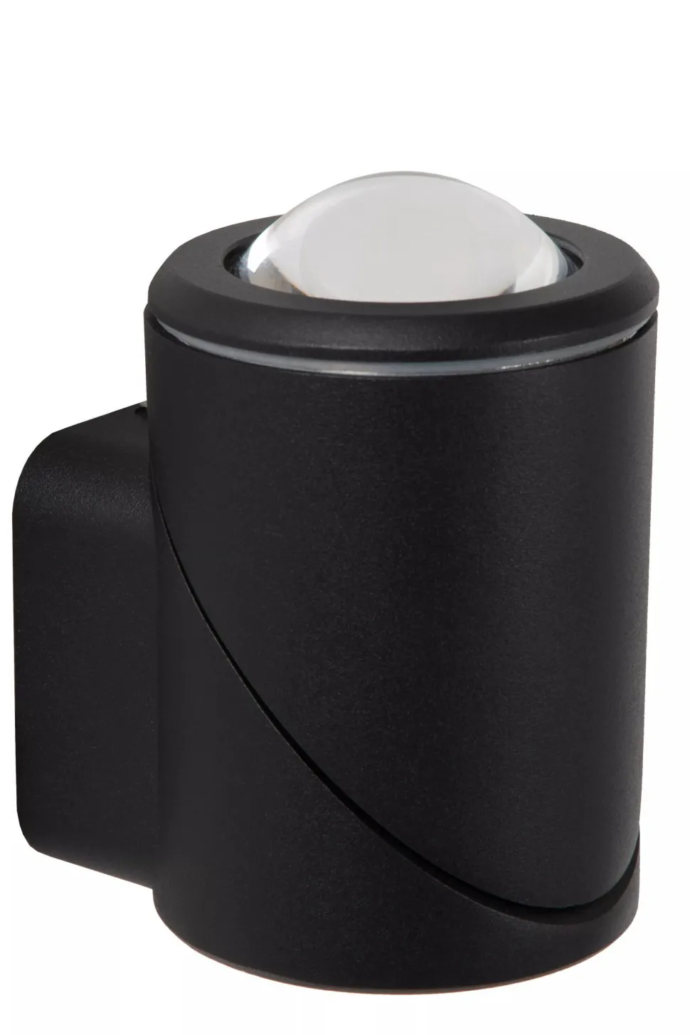 LED Wandstrahler Aluminium Schwarz 2700 K IP65 flexibel