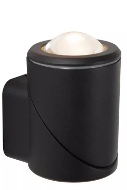 LED Wandstrahler Aluminium Schwarz 2700 K IP65 flexibel