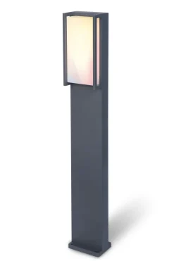 LED Wegeleuchte Aluminium RGB IP54 16 W 75 cm dimmbar
