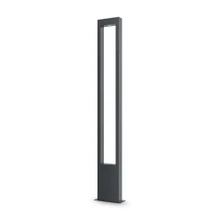 LED Wegeleuchte IP65 150 cm Graphit eckig