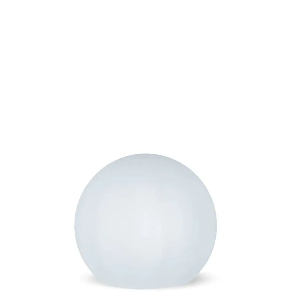 Leuchtkugel Kabel Stecker Weiß IP65 E27 LED 2700K Ø50cm