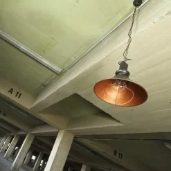 Loft Hängeleuchte mit Kette braun/kupfer