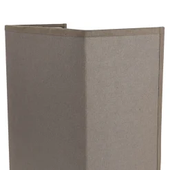 Loft Wandleuchte Stoff Schirm Taupe Loft Design E27