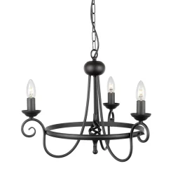 Lüster CAMELOT 4 3-flmg verstellbar Esstisch Lampe