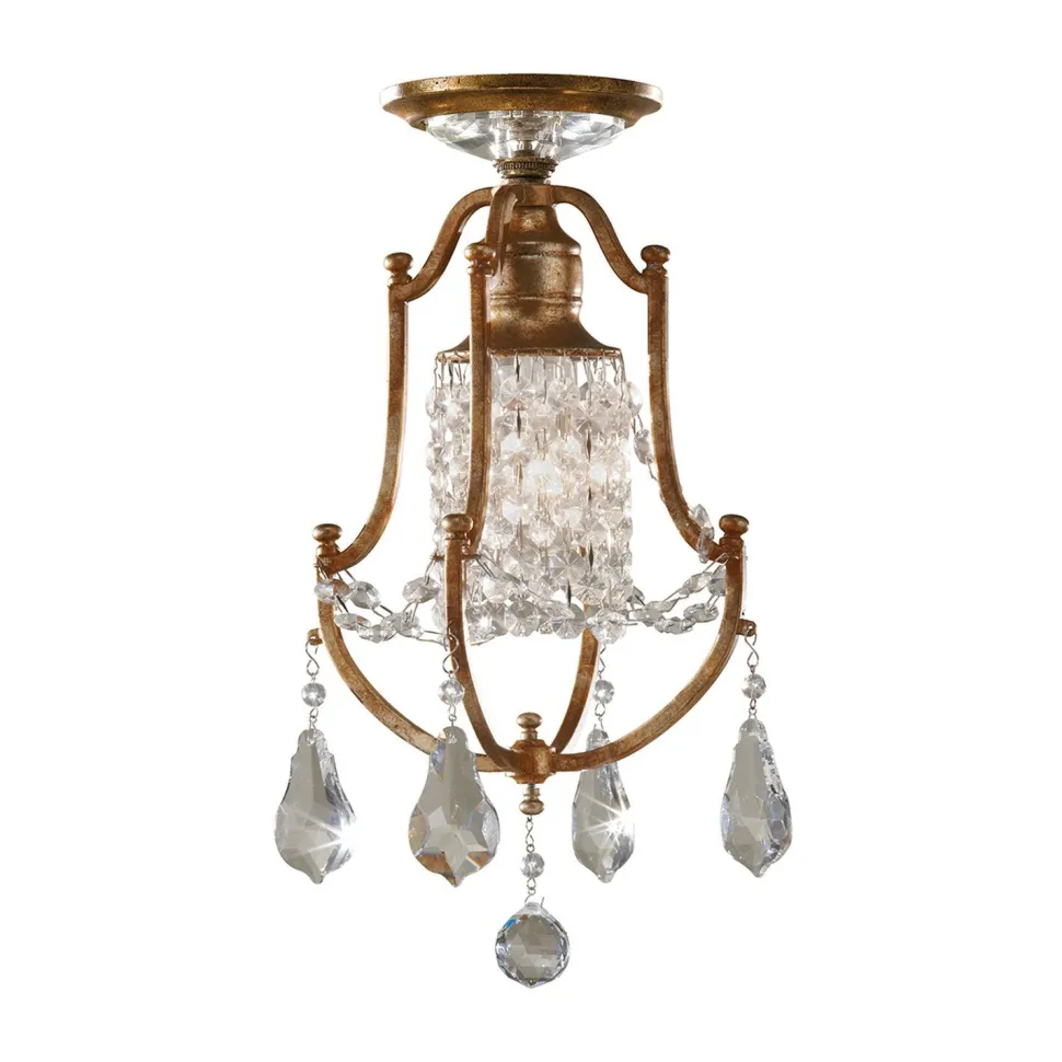 Lüster CANDELA 14 Bronze Antik Ø93cm 12xE14 Barock