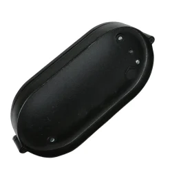 Maritime Außenwandleuchte IP44 B:21cm Schwarz Weiß E27